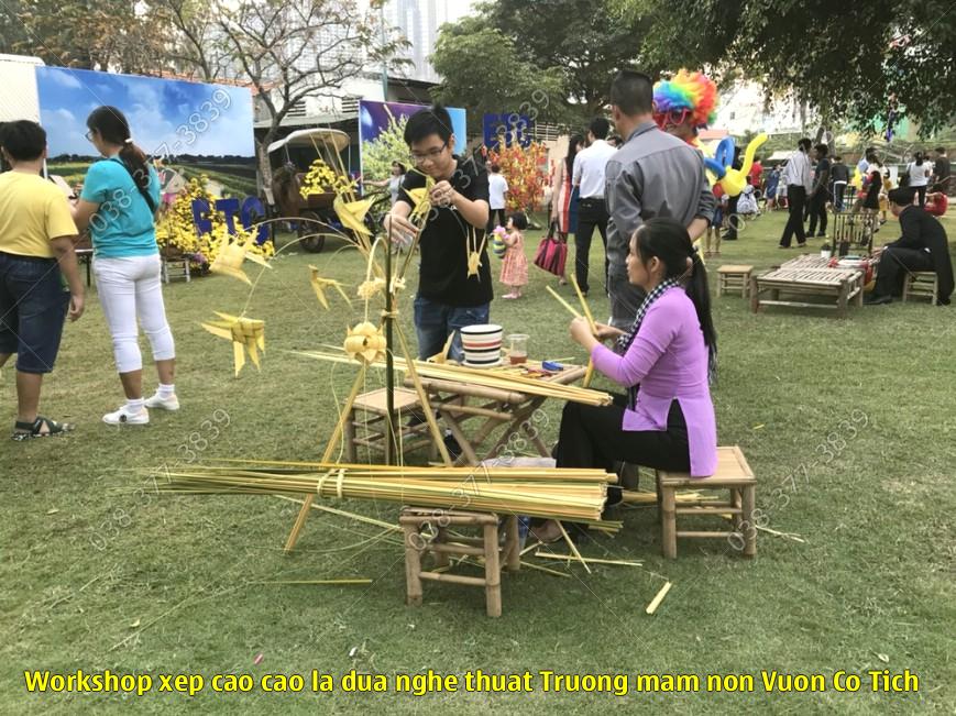 6. Workshop xep la dua nghe thuat số 6.