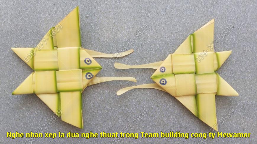 Nghe nhan xep la dua nghe thuat trong Team building cong ty Mewamor