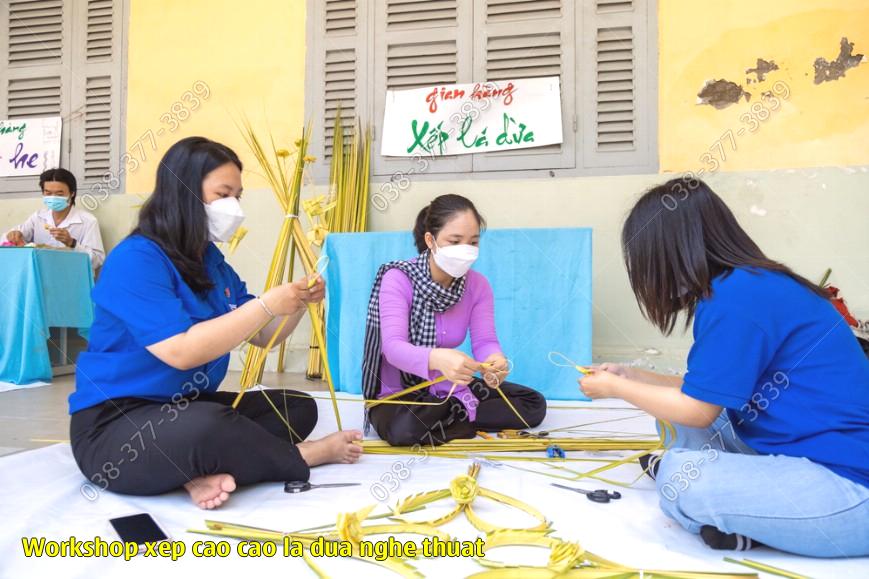 Workshop xep cao cao la dua nghe thuat