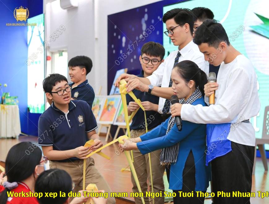 4. Workshop xep la dua nghe thuat số 4.