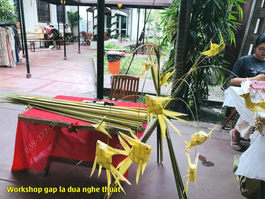 Workshop gap la dua nghe thuat