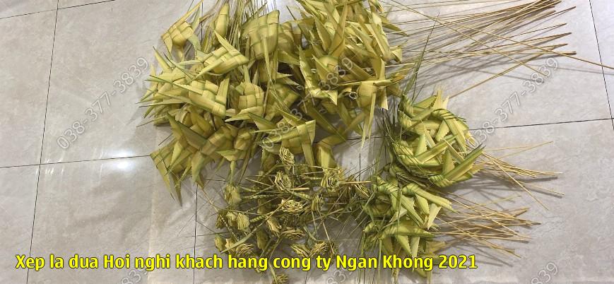 Xep la dua – Hoi nghi khach hang cong ty Ngan Khong 2021