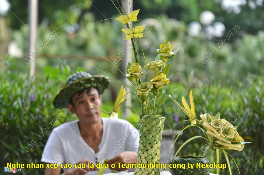 Nghe nhan xep cao cao la dua o Team building cong ty Nexokup