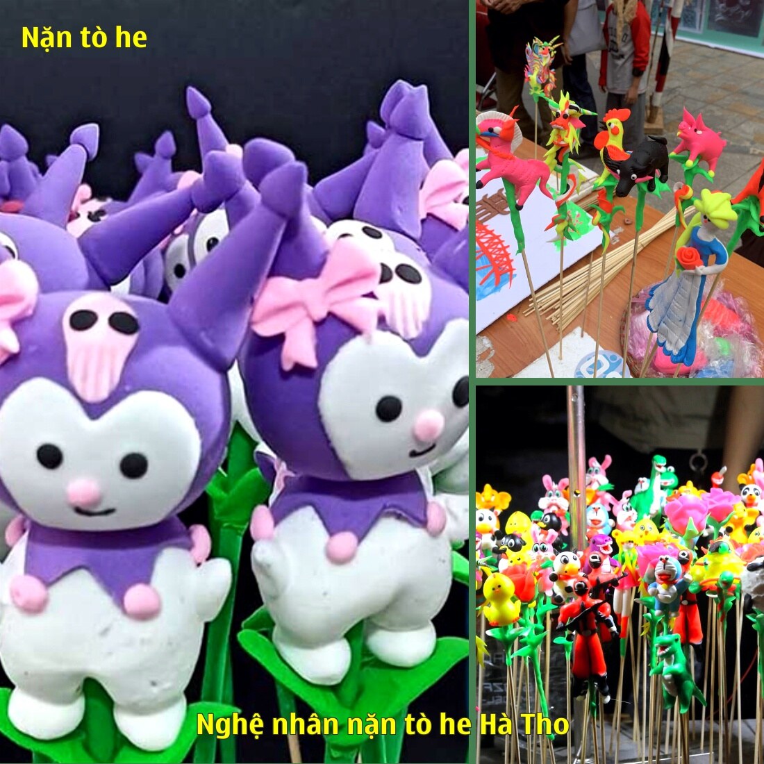Tên workshop: Workshop nặn tò he nghệ thuật ở Trường mầm non Mặt Trời Hồng. Địa chỉ: Quận 7, TpHCM. Số lượng khách: 6.900 người. Đơn vị tổ chức: Trường mầm non Mặt Trời Hồng. Sản phẩm tò he: Tò he Tiviman, tò he chị Hằng, tò he Pikachu, tò he Chuột Mickey, tò he chú Cuội, tò he công chúa …. Nghệ nhân tò he: Nghệ nhân Hoài Bùi. Đối tượng: Học sinh, giáo viên Trường mầm non Mặt Trời Hồng. Thời gian: 18:00 – 21:00 22/04/2020